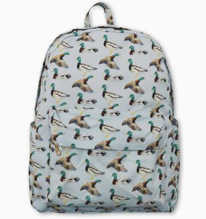 Mallard's backpack